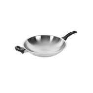 Zebra 34cm Vitalux 3 Ply Chinese Wok W/Handle