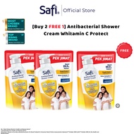 [Buy2Free1] Safi Antibacterial Shower Cream Fresh Protect 850g | Kills 99.9% Germs | Brightens Skin 