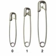 Safety Pin 1 Dozen Mix Large Small Kedang Very Use