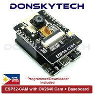 ESP32-CAM with OV2640 Cam + Baseboard ESP32 CAM Camera
