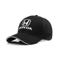 HONDA Embroidered Car Logo Baseball Cap Car Fan F1 Hat Outdoor Sports Sunscreen Cap