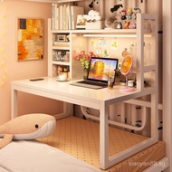 Small iron table for college students, a magical dormitory desk for making a bed, computer desk, art