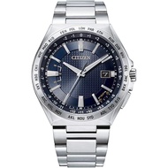 JDM WATCH★Citizen Watch CB0210-54L Gent's Solar Wave Titanium Watch/Blue 42.5mm