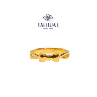 AIHUA Cincin Ribbon (5G) Cincin Emas 916 Ori