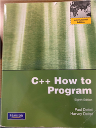 C++ HOW TO PROGRAM 8/E (V-PIE) (W/CD) (新品)