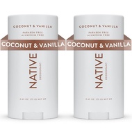 Native Deodorant | Natural Deodorant for Women and Men | Aluminium Free with Baking Soda, Probiotics