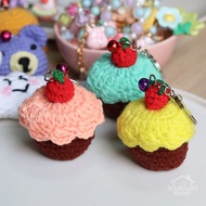 Crochet Keychain There Are Many Designs To Choose From Size 2 Inches Or 6 Cm.