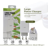 Charger Casan 68W Infinix Note 30 30Pro Zero 30 5G Original Support Fast Charging Type C Cable