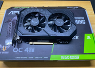 การ์ดจอ GTX 1650 SUPER 4GB สภาพ90% มีกล่องมีประกันร้าน