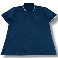 BEVERLY HILLS POLO CLUB Basic Polo Shirt Preloved Navybiru