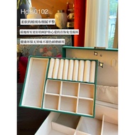 2-LAYER JEWELRY BOX - HIGH QUALITY LEATHER JEWELRY BOX code T474