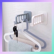 Hook Up Bedroom Door Kitchen Door Hook Up Five-link Hanging Rack Storage Dual Hanger Hook Cap