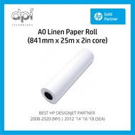 A0 Linen Paper Roll (25 meter)