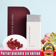 GUARANTEE NEW Exp 2025 (Sixth Edition) same day ship, AUTHENTIC PURTIERS Placenta 6th Edition Deer Placenta (60 CAPSULES), (100% Original FROM HQ RIWAY SINGAPORE) MADE IN NEW ZEALAND (NO BOX)