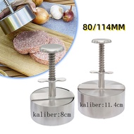 80MM 114MM Beef Burger Mold Round Burger Maker Patty Press/ Stainless Steel Patty Burger Mold