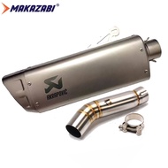 สำหรับ HONDA CBR500R CB500X CB500F 2012-2021ระบบไอเสียมอเตอร์ไซค์สัมผัสกลางข้อต่อท่อกับท่อไอเสีย CBR
