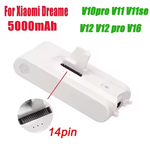 25.2V 5000mAh battery For Dreame V10 Pro V11 Pro V12 V12 Pro V16 Replacement Battery Handheld Cordle
