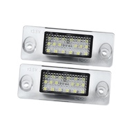 LED License Plate Light Fit For Audi A4 S5 B5 A3 8L S3 S4 8D9943021 License Plate Light LED License 