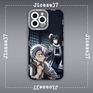 Square Edge iPhone Case Samsung Xiaomi Oppo Anime Kimetsu no yaiba Demon Slayer Sword Character Igur