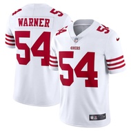 American Rugby NFL San Francisco 49ers Fred Warner Men's Player 54 Jersey