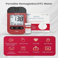 Hemoglobin Analysis Tester Meter Home Hb Analyzer Anemia Tester Strip Heme Test With 50 Test Paper H
