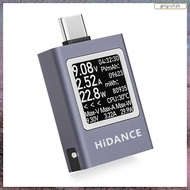 [L E U R] HDC-085C DC 4.5-50V 0-12A PD3.1 Multifunction Digital Display DCVoltage Ammeter Power Mete