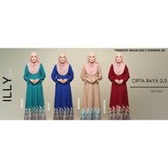 READY STOCK JUBAH ILLY
