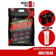 MMX Mass Gainer Protein Mass Gainer Muscle Metabolix Mass Protein (13lbs 6Kg)