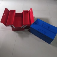 2-tier iron tool box, tool storage box, tool storage box