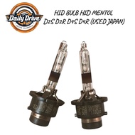 HID BULB HID MENTOL D2S D2R D4S D4R (USED JAPAN)