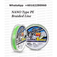 GOSEN X8 Braided line NANO TYPE PE 150M BRAIDED LINE made in japan tali benang 8 sulam braid