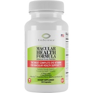 Macular Health Beyond AREDS2 Formula, Advanced Ocular Vitamin - Containing Lutein, Zeaxanthin, Bilbe