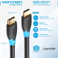 Vention HDMI Cable 2 Male to Male 4K for PC LCD Projector