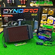 DYNOPRO RACING RADIATOR 600ML READY TO LARGE FAN Y15ZR LC135 RS150 RSX150 PNP READY FREE TEMP METER