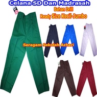 HIJAU LONG GREEN MADRASAH ELEMENTARY SCHOOL PANTS FOR BOYS - LONG GREEN ELEMENTARY SCHOOL PANTS - EL