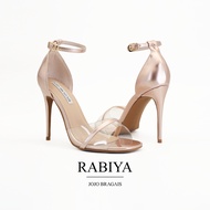 Jojo Bragais Rabiya Rose Gold 4-Inch High Heels | Pageant Heels