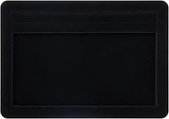Lime 9723BK Luxury Hospitality Tray, Ring Insert, Black, L Size, W 11.0 x D 7.8 x H 0.9 inches (280 