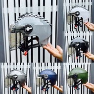 N011 NAPOLI 1/2 Head Helmet with Long Goggles