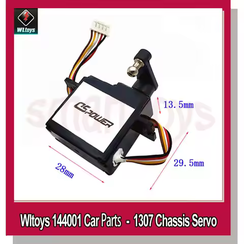Wltoys 144001 6kg Servo Steering Gear 144001-1307 for WL toys 1/14 Car Spare Parts