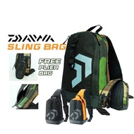 DAIWA SLING BAG Men Crossbody Bag DAIWA Fishing Bag Accessories
