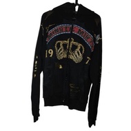 Hoodie bekas  minute mirth tattooed lady Ld 120 hitam pekat very good condition.