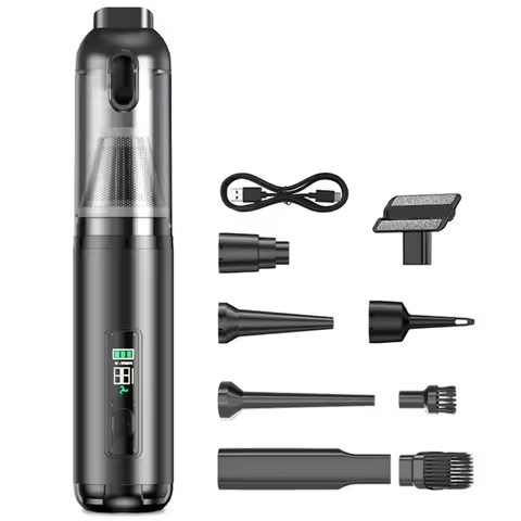 CKFAM-Portable Cordless Handheld Vacuum Cleaner 4-In-1 Mini Vacuum Cleaner Mini Vacuum For Small Job