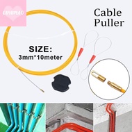 [guyumao] 1Set 3mm 10M Fiberglass Cable Puller Non-Conductive Fish Tape Guide Device for Electrician