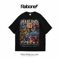 RABONA Bootleg T-shirt /HAALAND Football T-shirt 24s combed cotton/