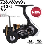 READY STOCK DAIWA 2024 NEW Mesin Pancing Max Drag 40kg Fishing Reel 6+1BB High Speed Gear Ratio Spinning Reel shimano Saltwater Reel Fishing Accessories Rod HIGH SPEED LURE FISHING CASTING REEL MESIN PANCING