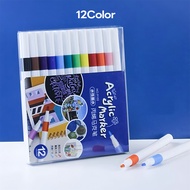 Mamibayi Akrilik Marker Set Spidol Acrylic Painter DIY Painting Spidol Pastel Pulpen
