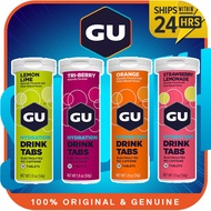 GENUINE GU ENERGY TABLETS - Hydration Electrolyte Drink Tablets, 12 Counts | High5 | SIS | Nuun | Ga