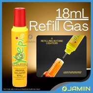 1PC YEEPI 18mL Universal Gas Lighter Refill Gas Refill Pemetik Api Refill Fuel Fluid Gas Pemetik Api
