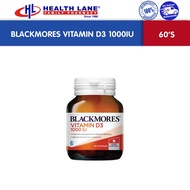 BLACKMORES Vit D3 1000IU (60's)