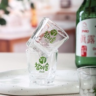 Korean Ruchu White Wine Glass JINRO Korean Clear Wine Cup/Liquor Soju Glass / Shot Glass / Drinking Glass cup